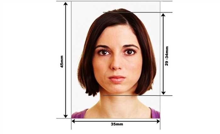 Требования к фотографиям в Российской Федерации